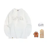 화이트 롱 기장 소매 업그레이드 (주문 및 Get 스티커 및 클라이밍 퀵드로우 무료)