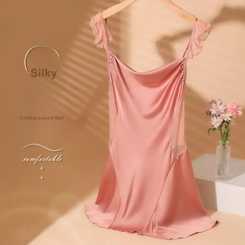 ROMANTIC·SPRING Nightgown Women's-11