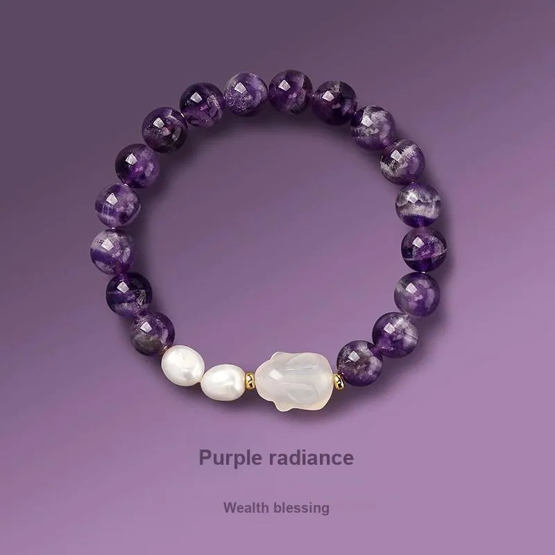 MISS TOOYA Crystal Jade Bracelets Women's-1