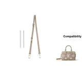 [Single Purchase]Gray 1.5cm Two-Section Shoulder Strap-Includes Protective Ring