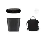 Energy Backpack-Black DuPont Paper Liner[Lightweight, Zero Burden]