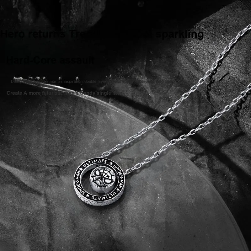 Disney Marvel Series Copper Necklaces Unisex-2