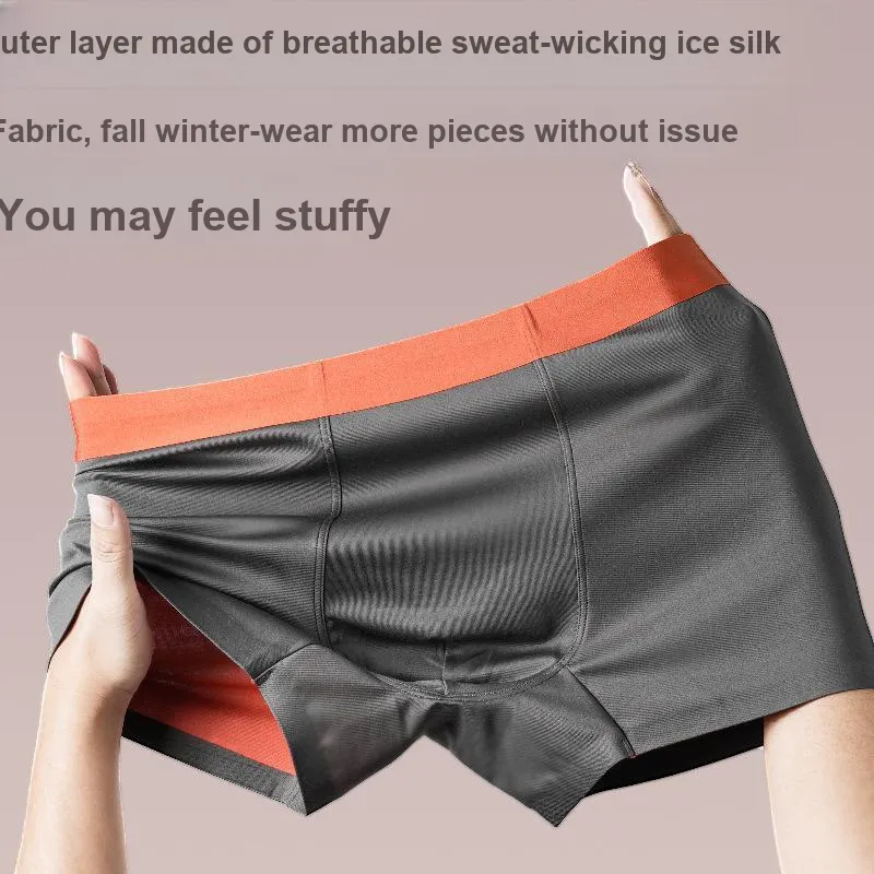 Qiao Ni Tong Underpants Men's 3 Pack-3