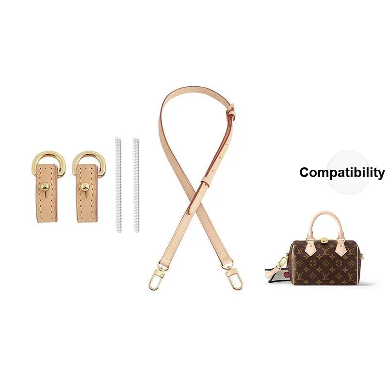 Jingxi Vegetable Tanned Leather Compatibility With Lv Pillow Bag DuPont Paper Liner Bag Accessory Women's Multicolor