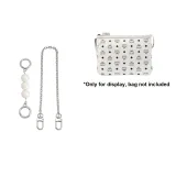 (White Lily) Pearl+Decorative Chain Set