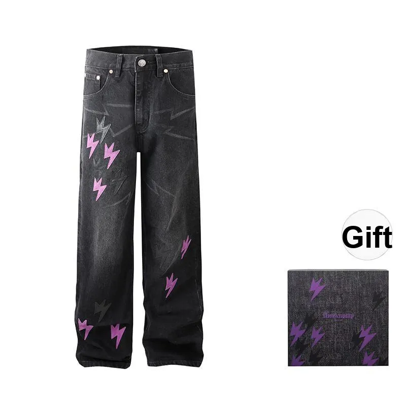 Amexnocap High Ounce Jeans Unisex Black