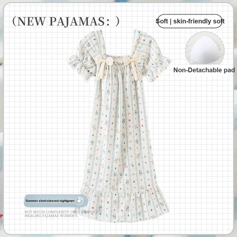 OUSHIBO Women's Nightgowns-4