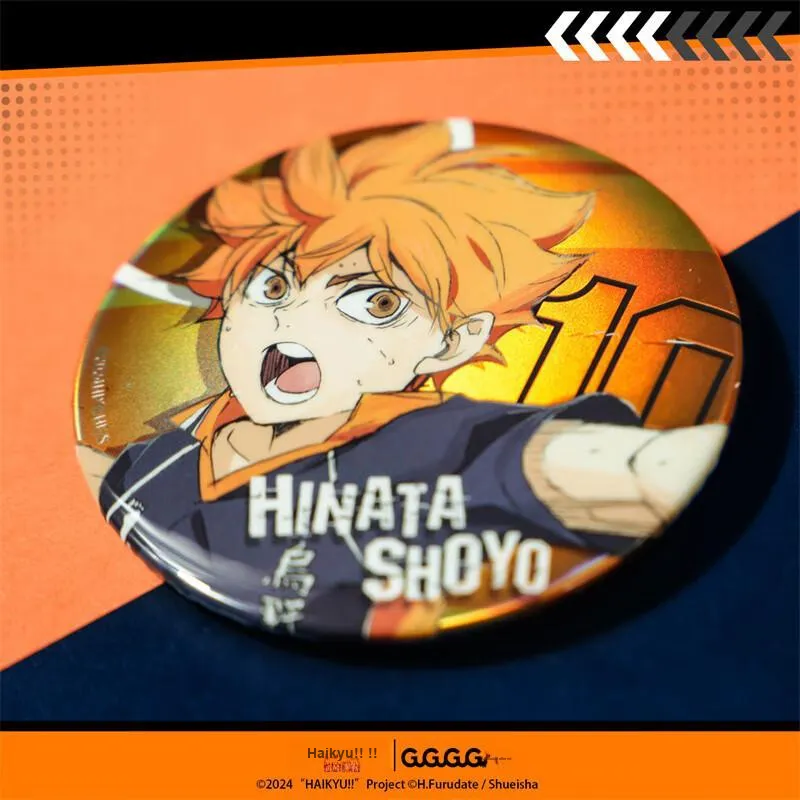 GuGuGuGu Haikyuu!! Characters Battle For The Dump Tinplate Badge Badges-3