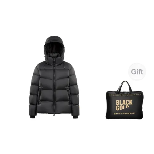 GOLDFARM Down Jackets Unisex Haute Couture Knight Black