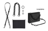 [Black Acrylic Shoulder Strap]Set ②