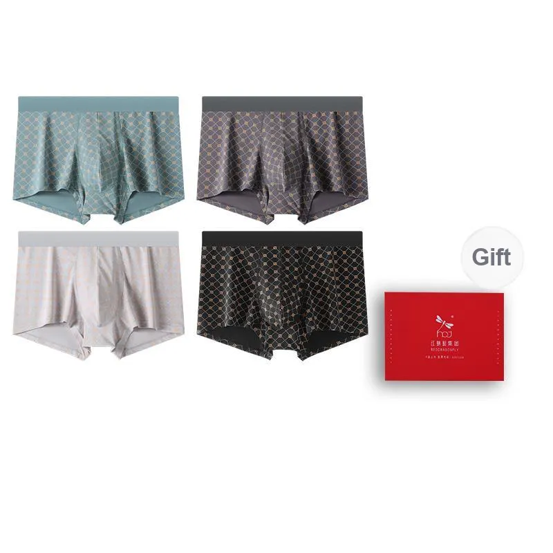 RED DRAGONFLY Underpants Men's Box 4 Pack-10