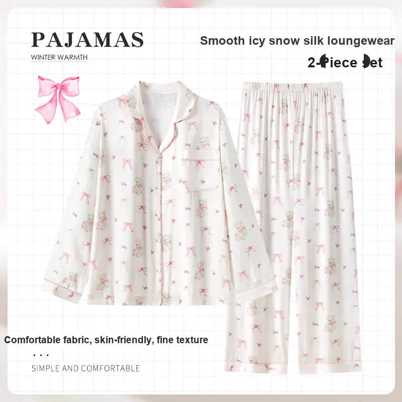 MADALLO Pajama Set Women's Pink-1