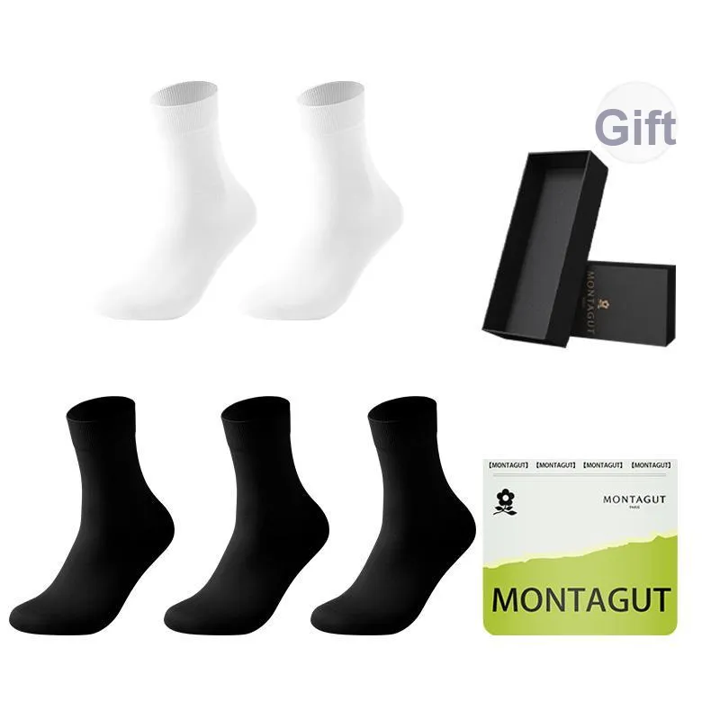 Montagut Mid Calf Socks Men's Box 5 Pack-42