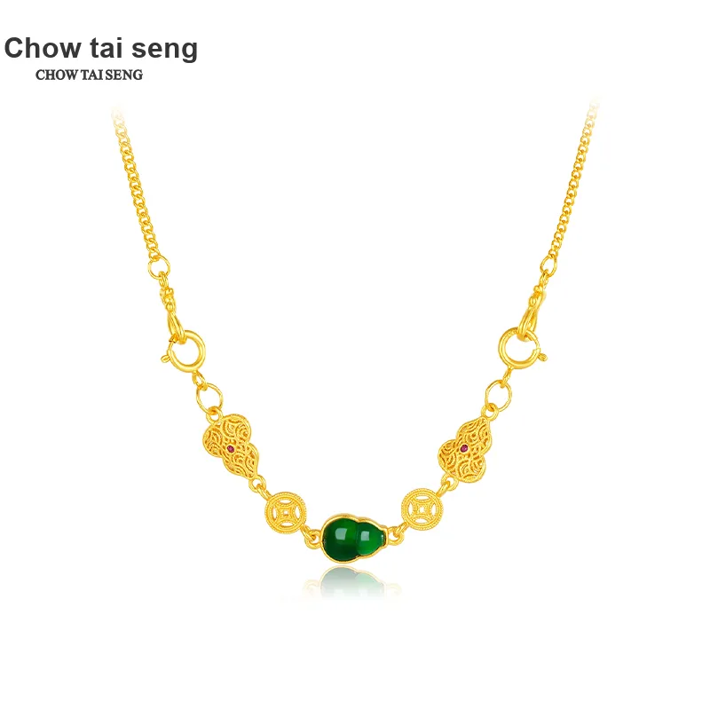 CHOW TAI SENG S925 Silver Necklaces Women's-2