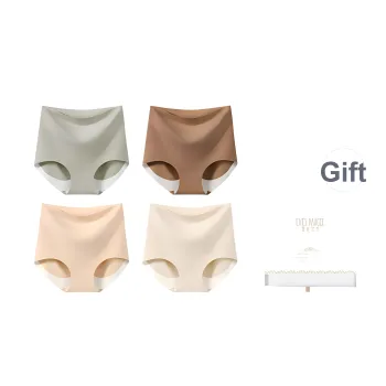 XIA.WA.ZHI.XIU Underpants Women's Shopping Bag 4 Pack