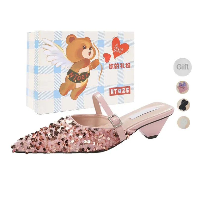 NTOZE Abrasion-Resistant Wrap-toe Slippers Women's Gift Box Set-8