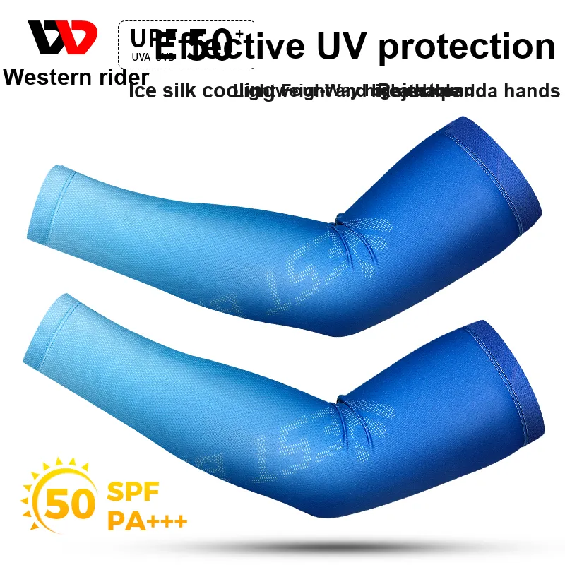WEST BIKING Riding Equipment Cycling Arm Warmers Outdoor Unisex Ice Silk S/M/L-13
