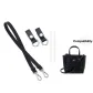 Black Underarm Shoulder Strap+Durable Buckle