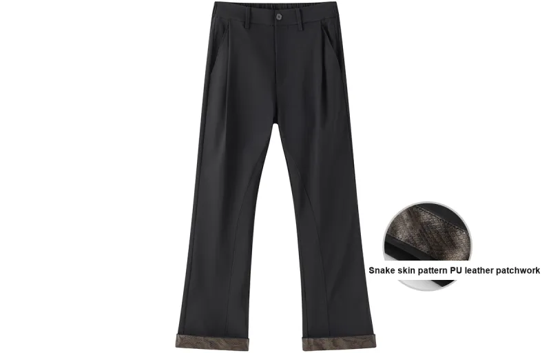 LOOX! Suit Trouser Unisex Black-1