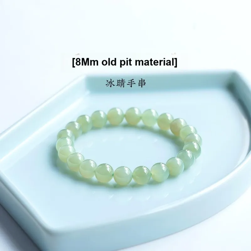 FANGYUANXIAOFU Hetian Jade Bracelets Green Jade Unisex-7