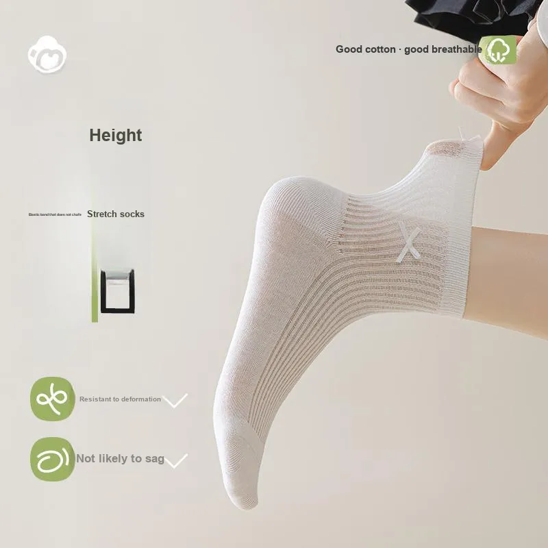 Temooues Mid Calf Socks Women's 3 Pack-1