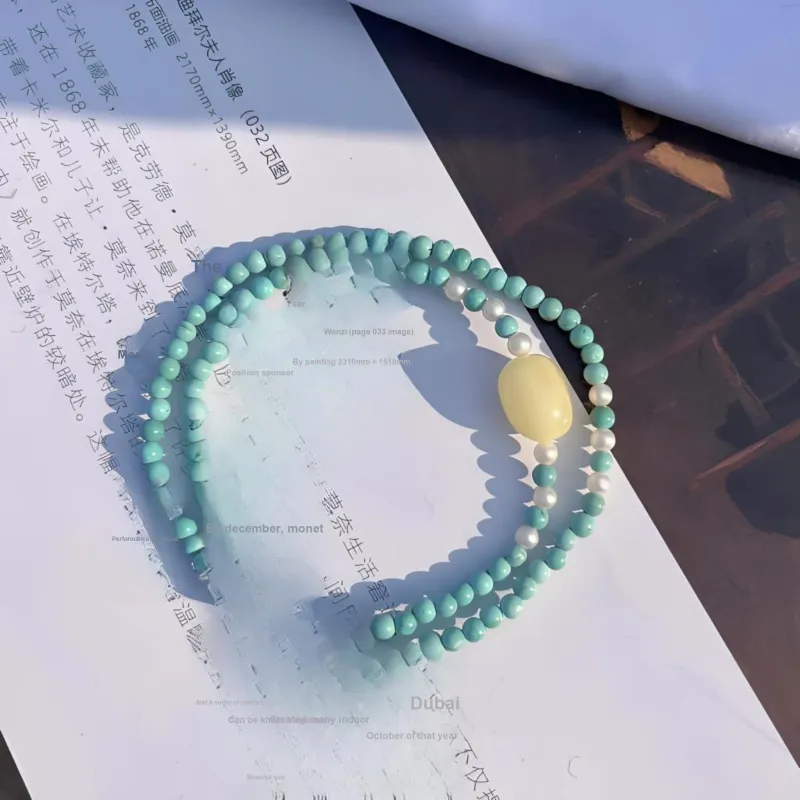 COUMILA Turquoise Bracelets Unisex-2