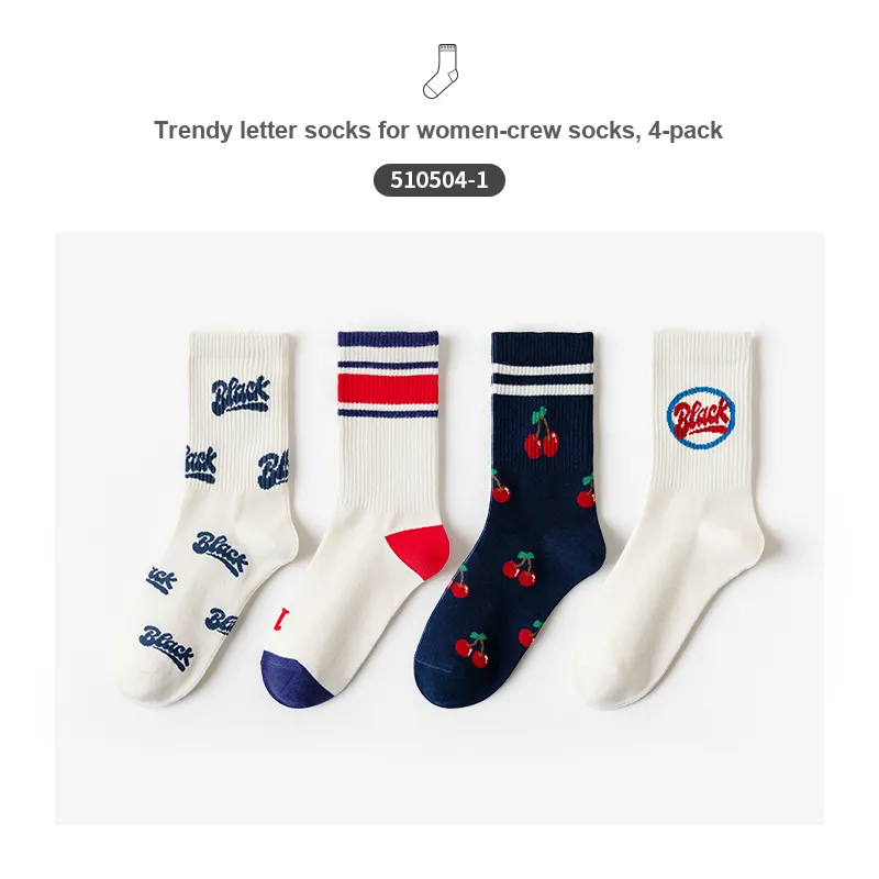 Caramella Women's Mid Calf Socks-2