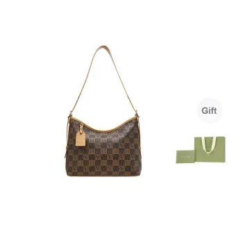 VANESSA HOGAN Monogram Pvc Mom Bag Tote Bag Shopping Bag Shoulder Bag Regular Women's Dark Brown