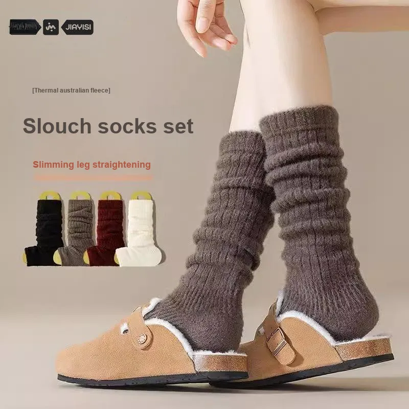 ALPLUME Mid Calf Socks Women's 1 Pack-8