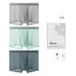 Light Gray+Cerulean+Pea Green