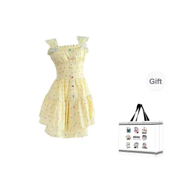 BDGU Sleeveless Dress Women's Yellow