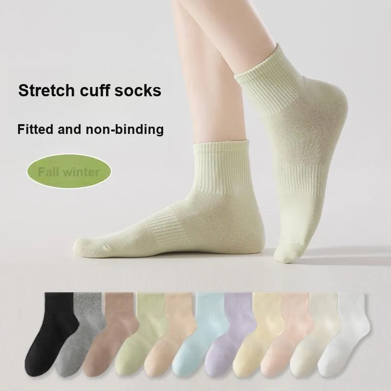 XIA.WA.ZHI.XIU Ankle Socks Women's 5 Pack Gift Box Set-54