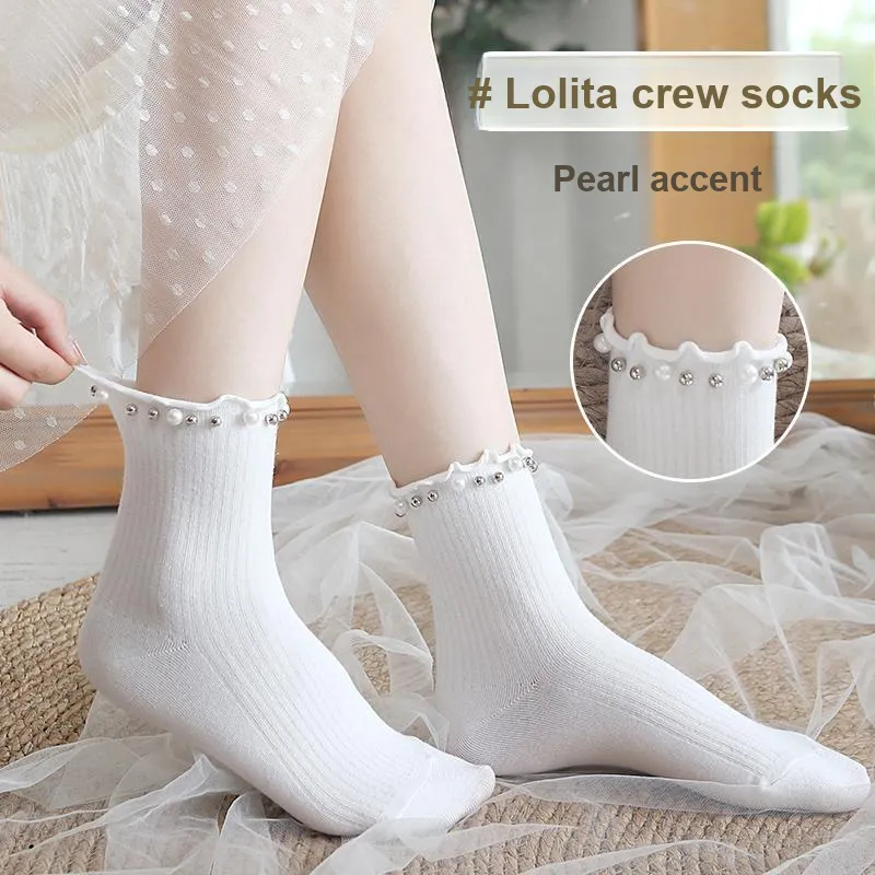 Lanza Women's Mid Calf Socks-11