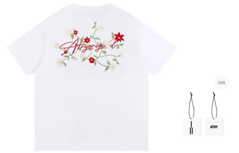 Atry Flower Body LOGO Series T Shirt Unisex-5