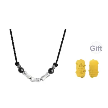 YINCHIE 999 Fine Silver Necklaces Men's