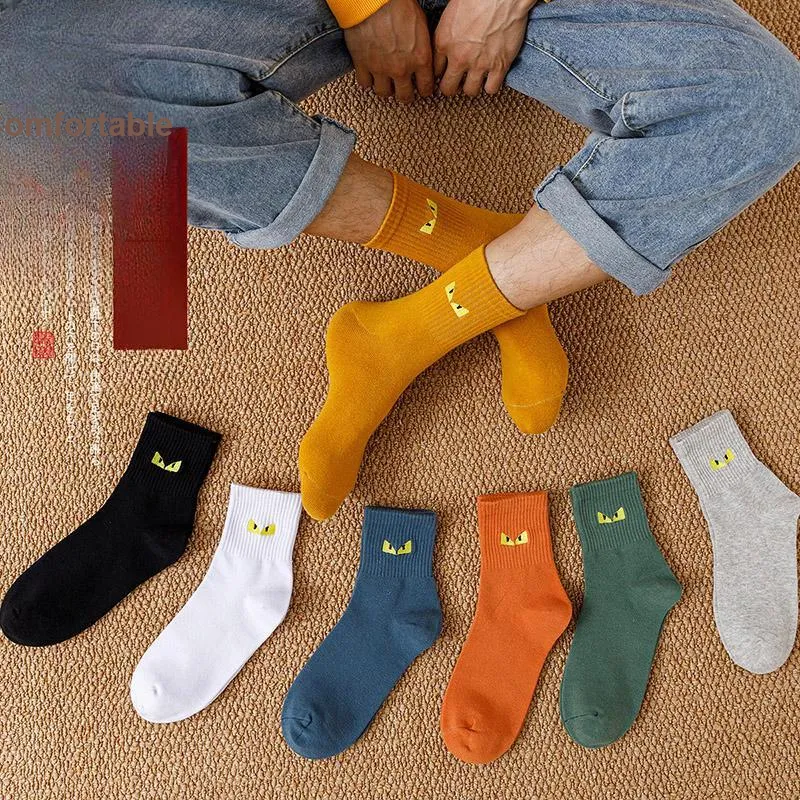 MIIOW Men Mid Calf Socks-11