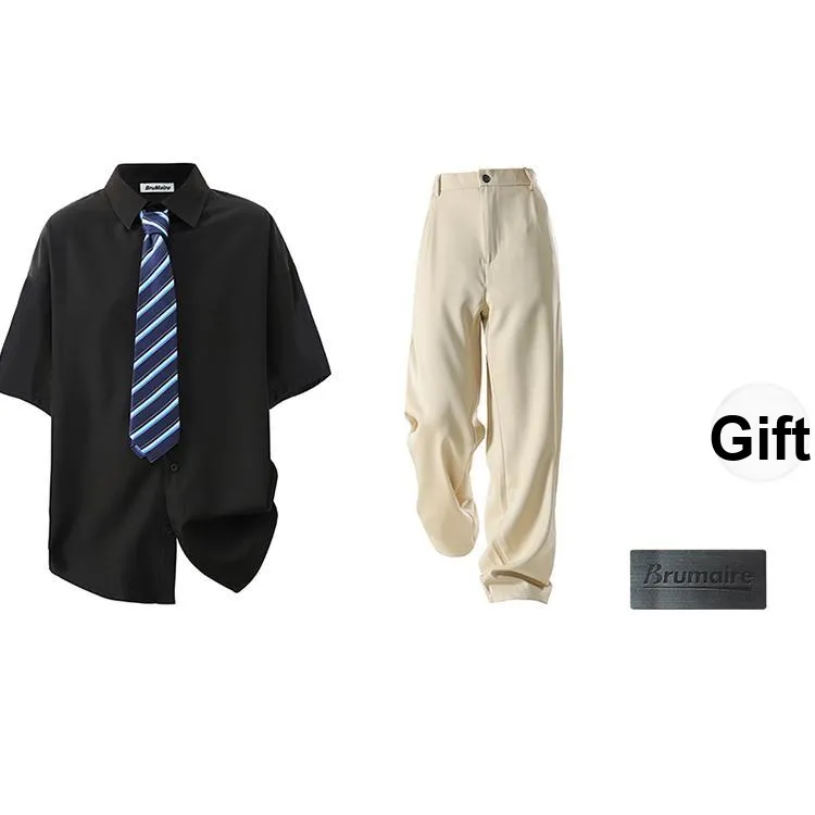 BRUMAIRE Shirt Matching Set Unisex-9