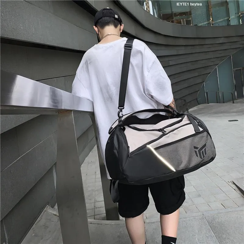 MTribe Nylon With Oxford Travel Bag Unisex Multicolor-17