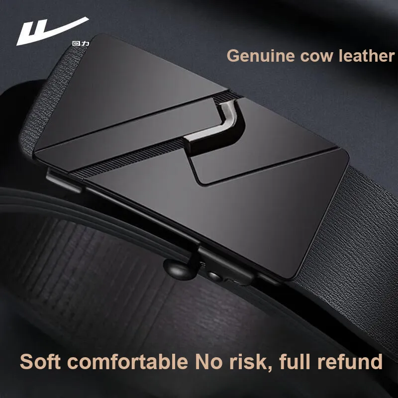 Warrior Bovine Split Transfer Leather Belts Men's Width 3.3cm-1