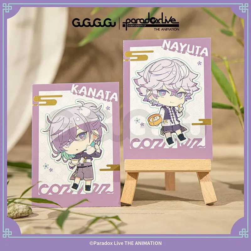 GuGuGuGu Paradox Live THE ANIMATION Moonlit Tea Dress Collection Polaroid Photo Cards-3