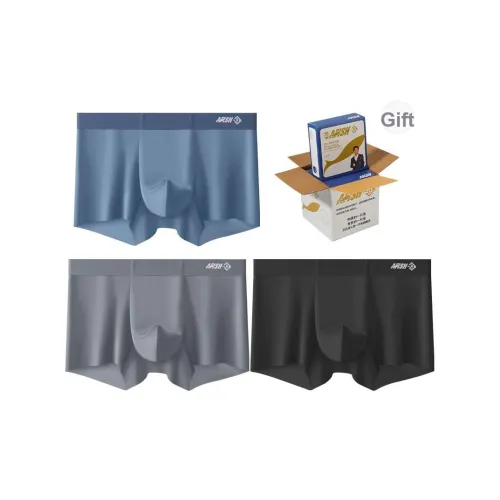 AFISH Нижнее белье Подарочная коробка Мужской 3 упаковки Независимый Gift Box Set