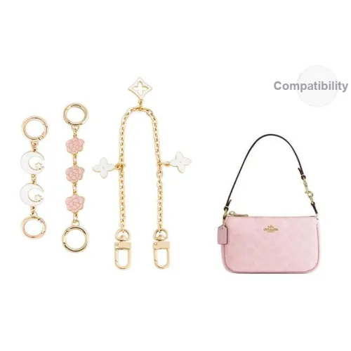 Ingenuity Handmade Металлический сплав Сумка Ремень Женский Золотистый тон