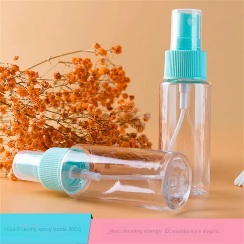 JIAOXUEFEI Travel Portable Push Button Spray Toner Cosmetics Empty Bottle-1