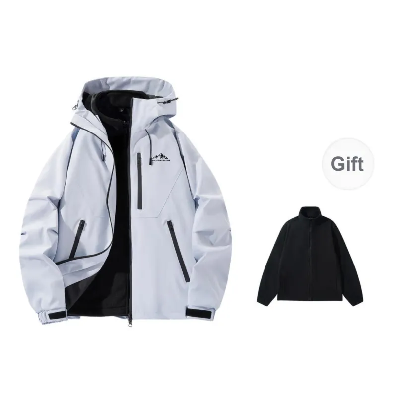 PAUL COSTELLOE Mountain Versatile Outdoor Hiking Windproof Breathable Warm Water Repellent Windbreaker Jacket Unisex-17