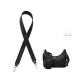 Black Wide Strap Width: 3.5cm (Length 85cm)