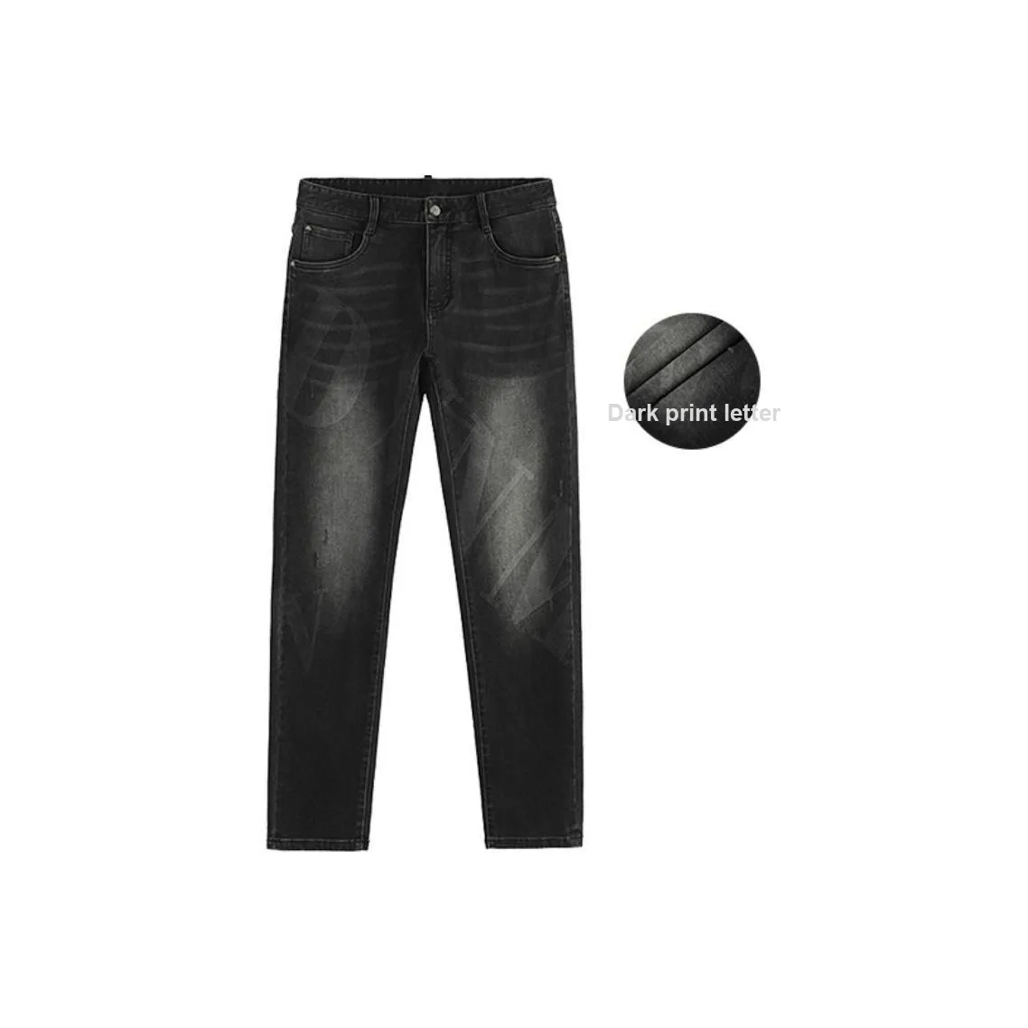 DAVID NAMAN Jeans Men Dark Gray