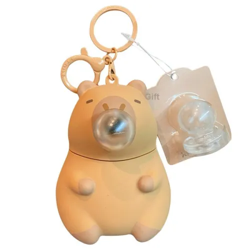Baimao Silicone Hardware Keychains Unisex