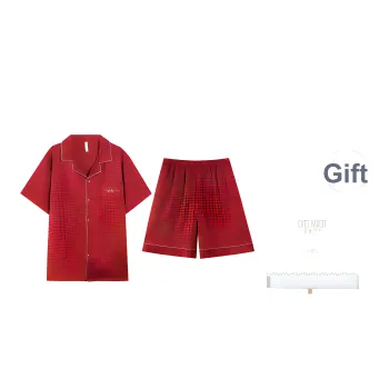 XIA.WA.ZHI.XIU Pajama Set Men's Gift Box Set Image Color