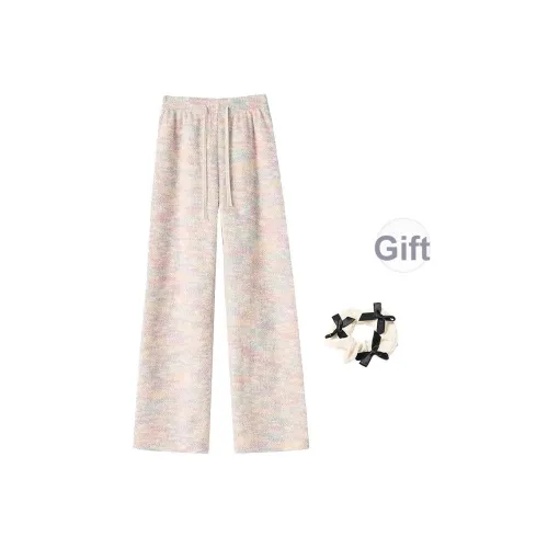 CPAURA Многоцветный + Резинка для волос + Подарки Женские Повседневные Штаны