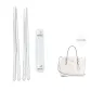 Glacier White Underarm Shoulder Strap+Shoulder Pads